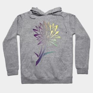 Colorful Abstract Dandelion Hoodie